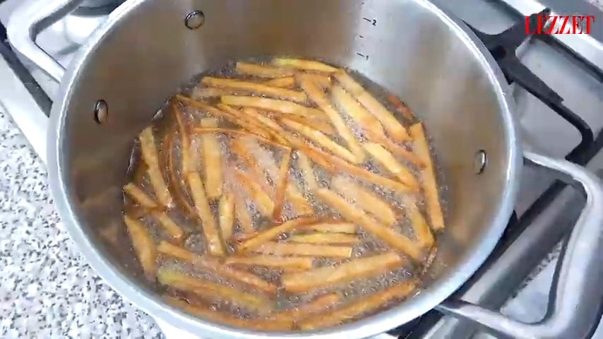 tavada patates kızartması