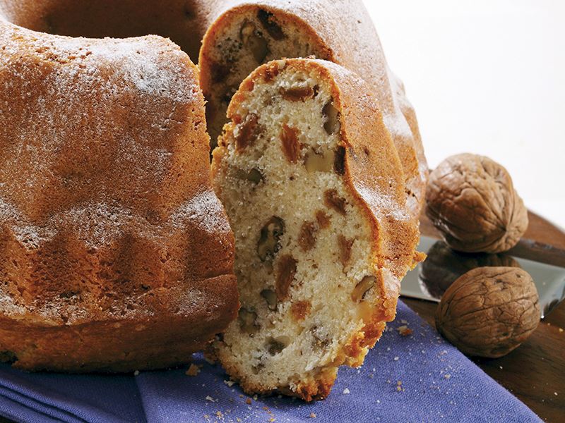 Üzümlü & Cevizli Kek