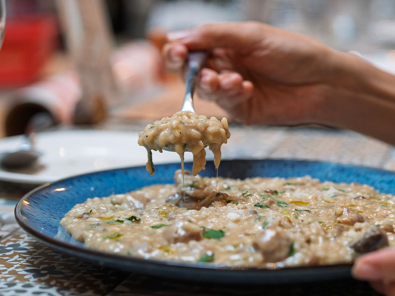 Kremalı Sebzeli Risotto