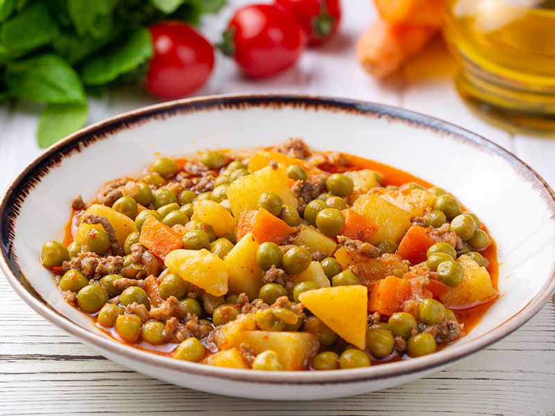 Bezelye Yemeği (Zeytinyağlı veya Sulu)