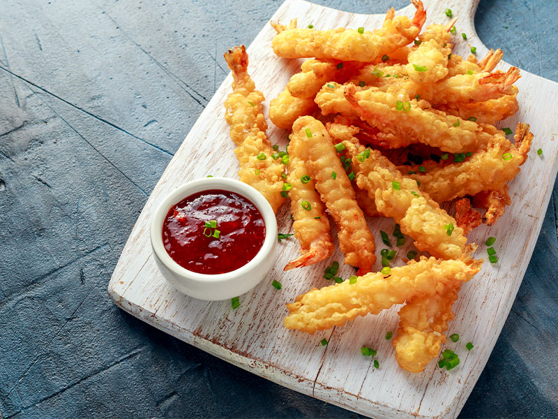 karides tempura