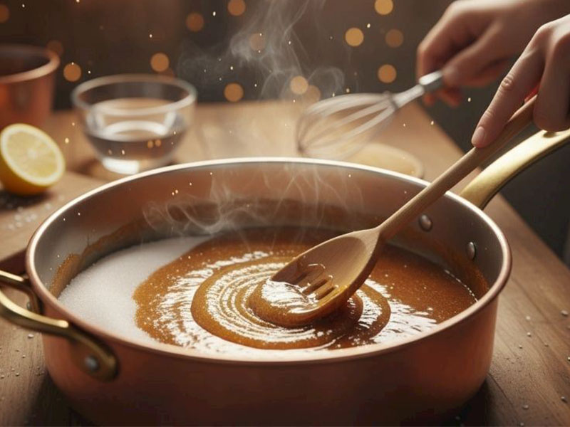 Su veya sıvıyı dikkatli ekleyin