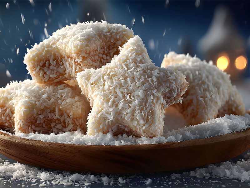 Temmuz - Hindistan Cevizli Kurabiye