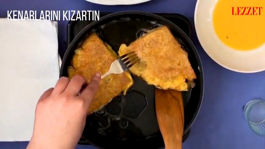tavada kızartılan ekmek