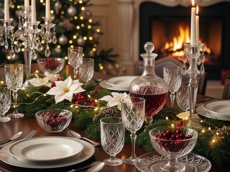 Cam ve Kristal Detaylarla Işıltı