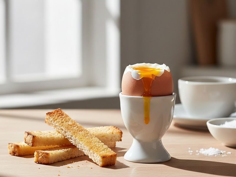 Az Pişmiş (Rafadan) Yumurta Kaç Dakikada Olur?