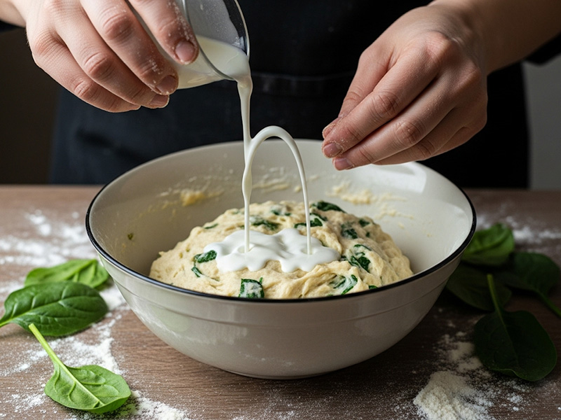 Yumuşacık Hamur İçin Yoğurt veya Süt Ekleyin