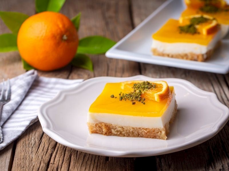 Portakallı Muhallebili Kek Tarifi