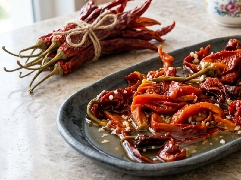 Kuru Biberlerin Hazırlık Aşaması