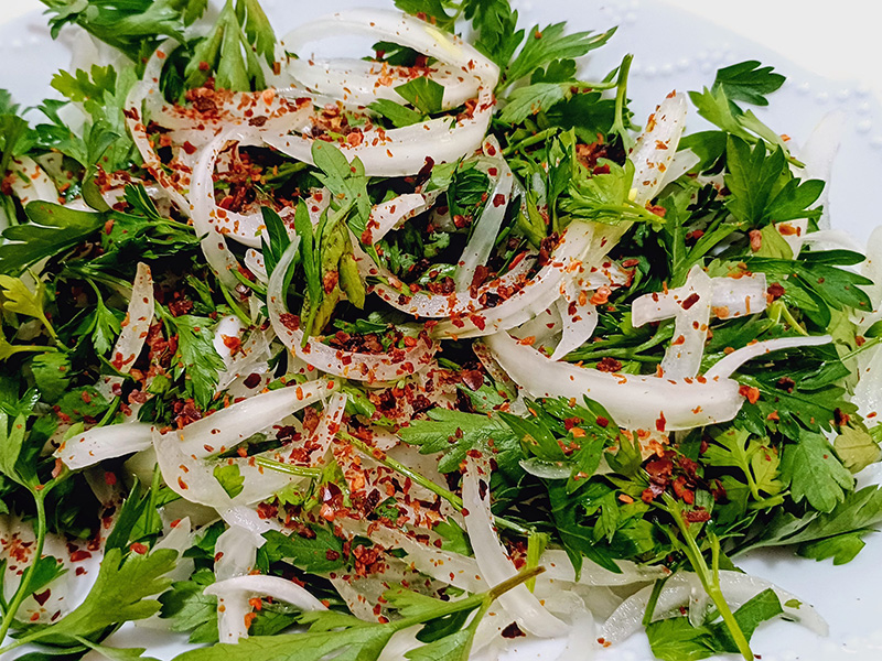 Domates–Soğan Piyazı