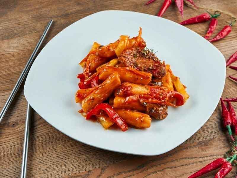 Acılı Tteokbokki