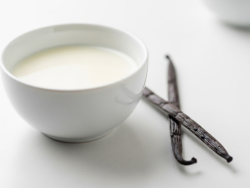 vanilya ve doğal aroma