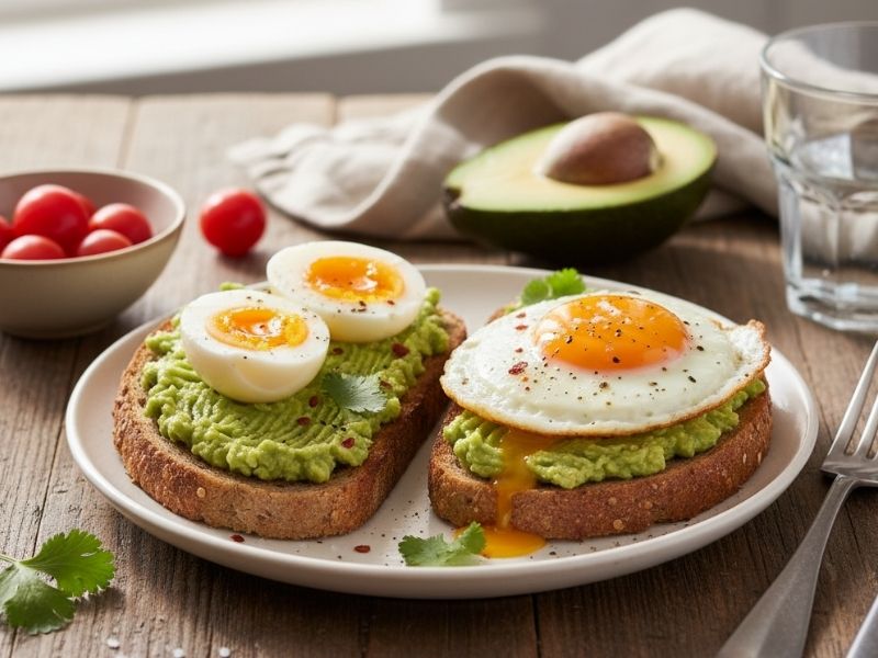 Avokadolu Yumurta