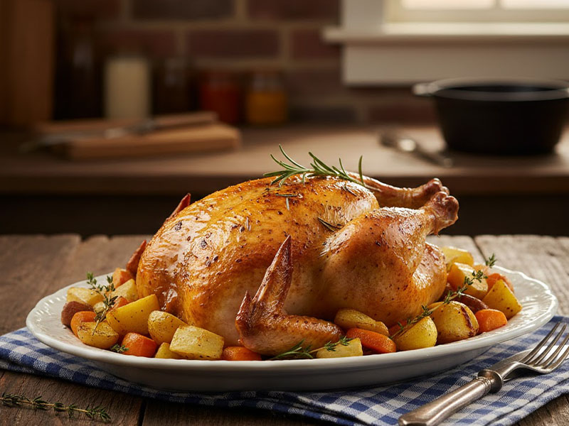 Oğlak – Klasik Fırın Tavuk & Patates