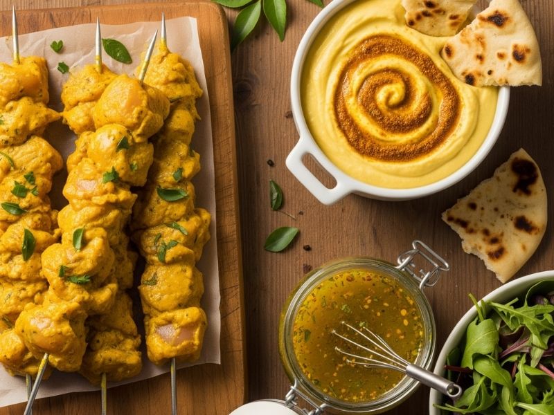 Marinad, Dip Sos ve Salata Soslarında Köri