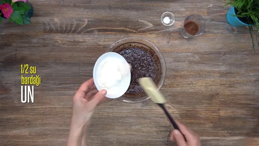 çikolataya eklenen un