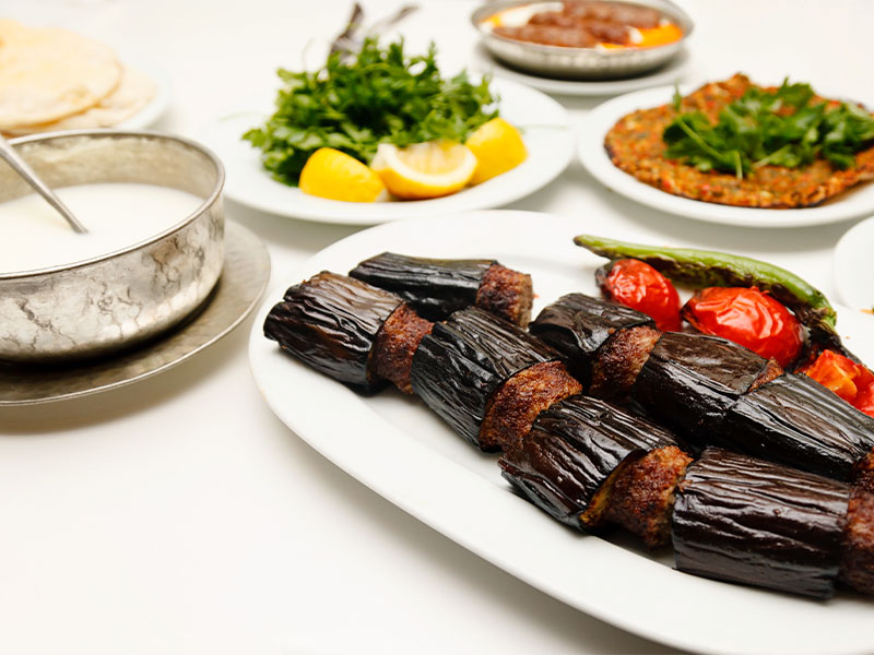 patlıcanlı kebap