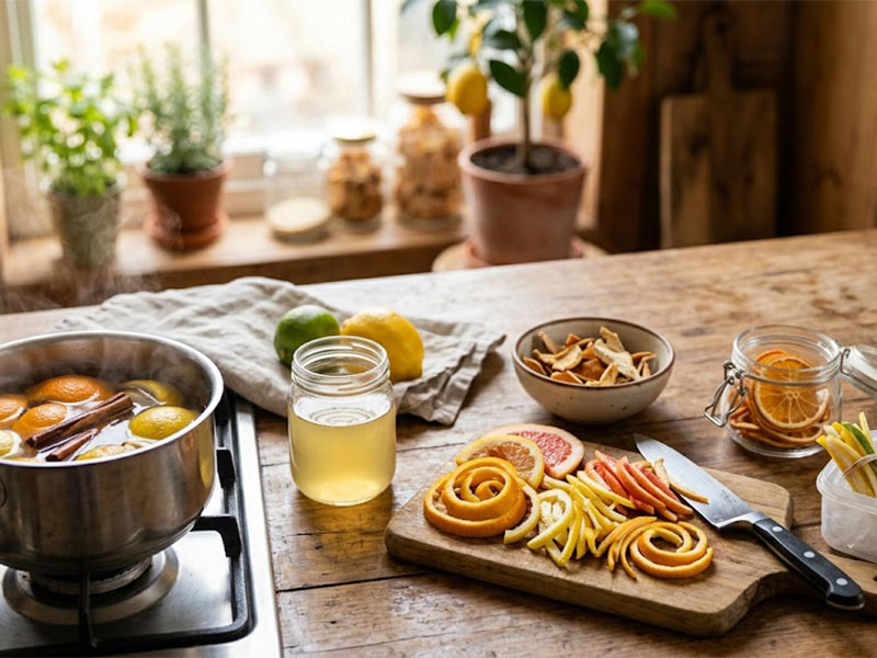 Narenciye Kabuklarını Değerlendirin