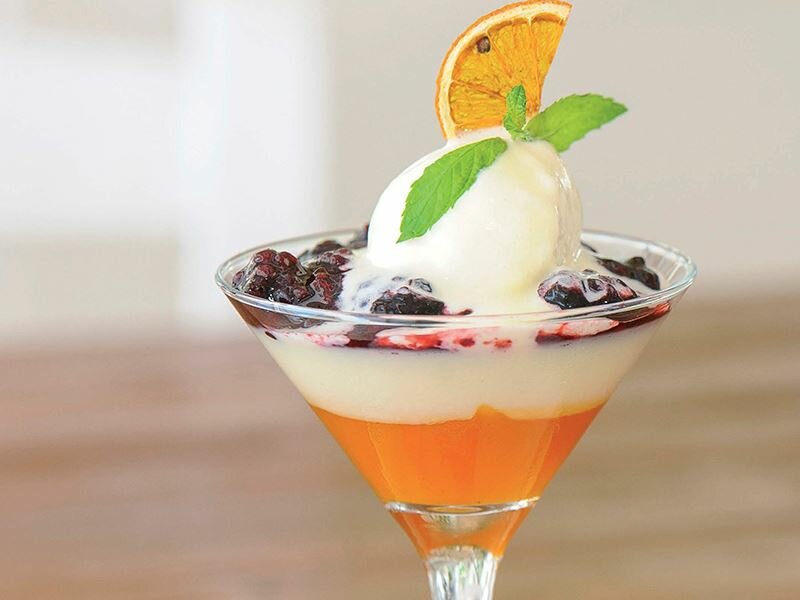 bal kabaklı panna cotta