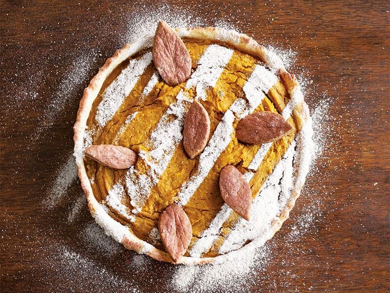 baharatlı bal kabaklı tart