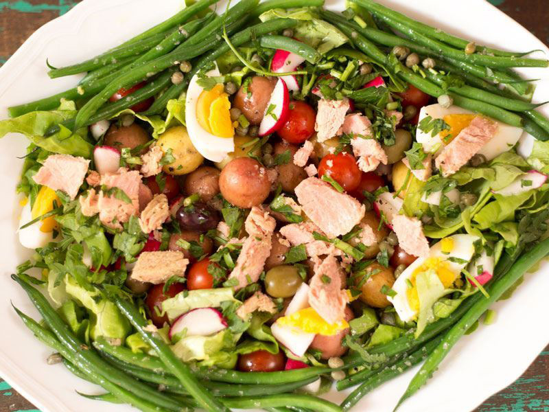 Ton Balıklı Niçoise Salata