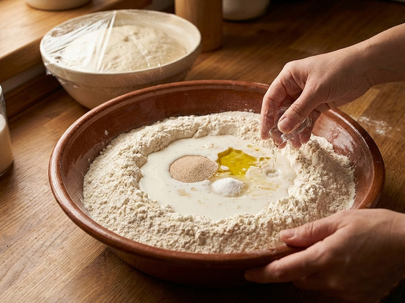 Hamurun Hazırlanışı