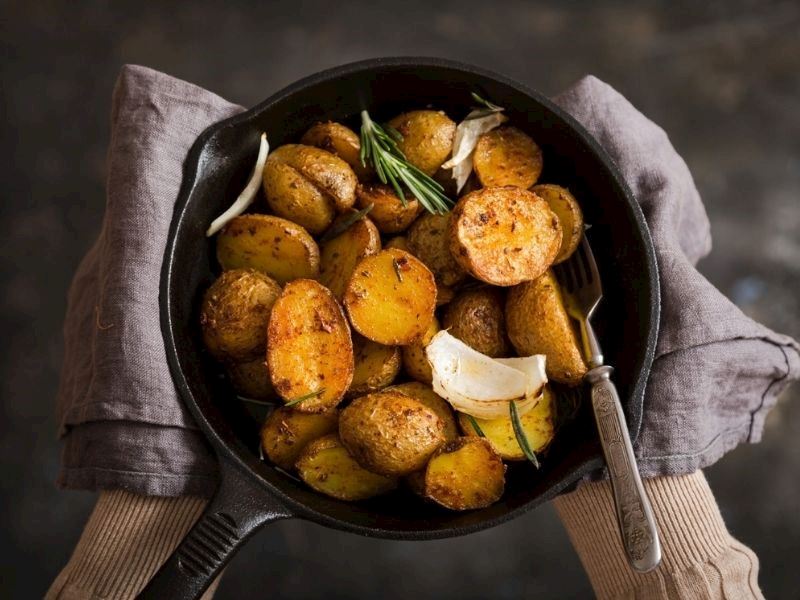 Fırında Bebek Patates