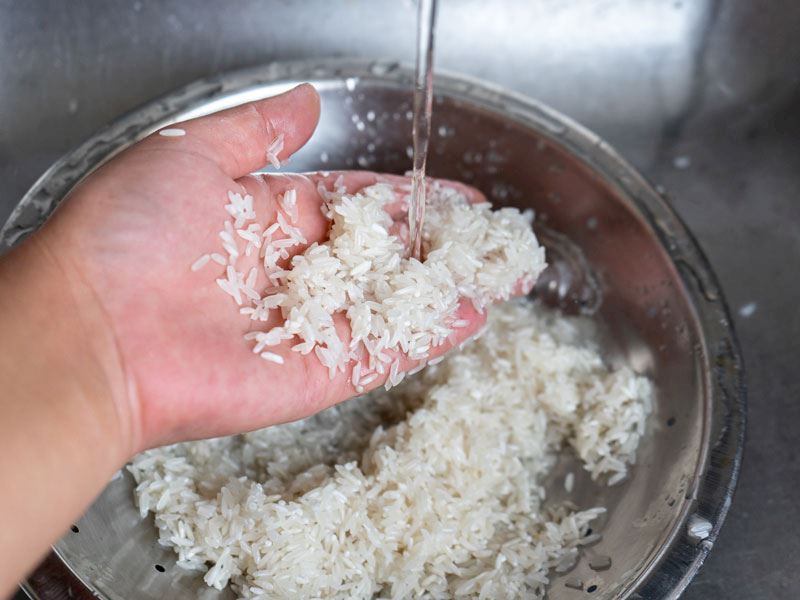 Pirinci doğru yıkamak