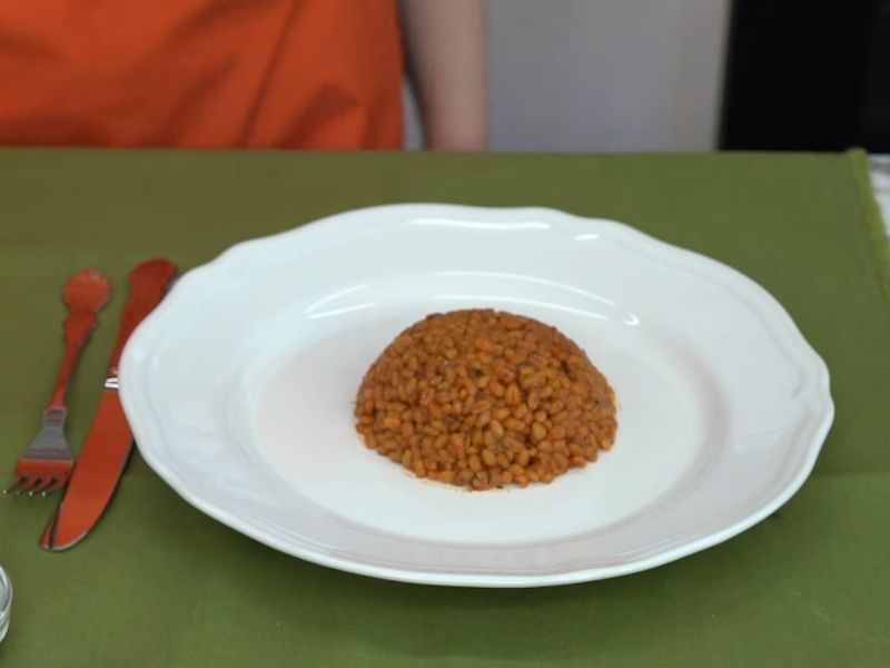 salçalı bulgur pilavı