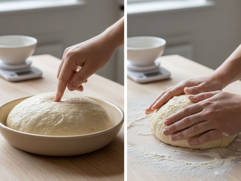 Hamurun Kontrol Edilmesi