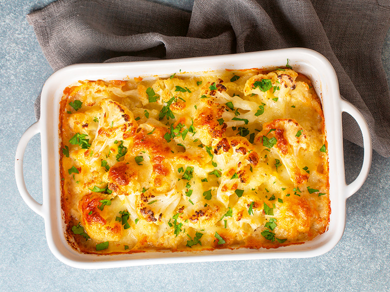 Pastırmalı Fırın Karnabahar