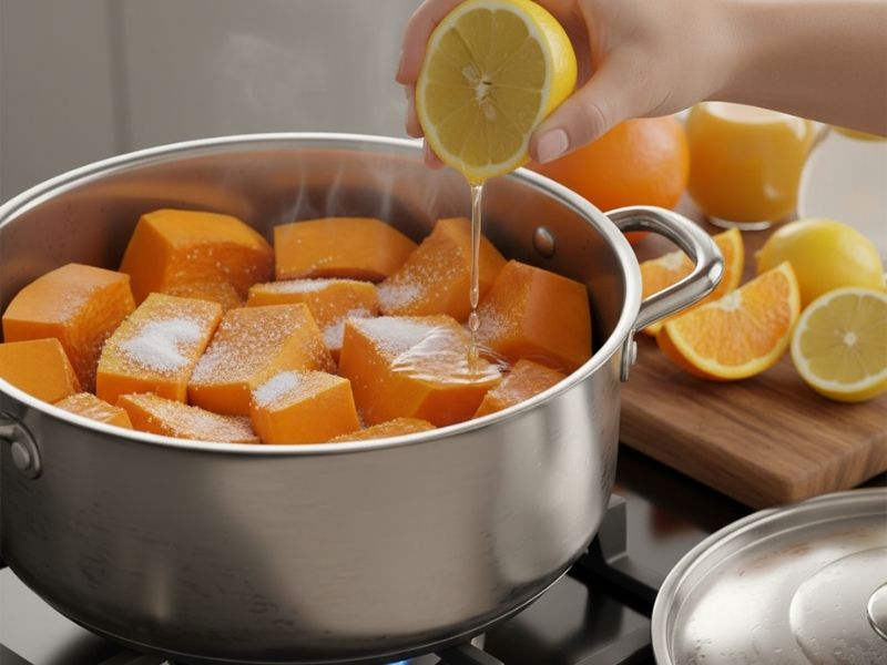 Şeker miktarı kabağın cinsine göre ayarlanmalıdır