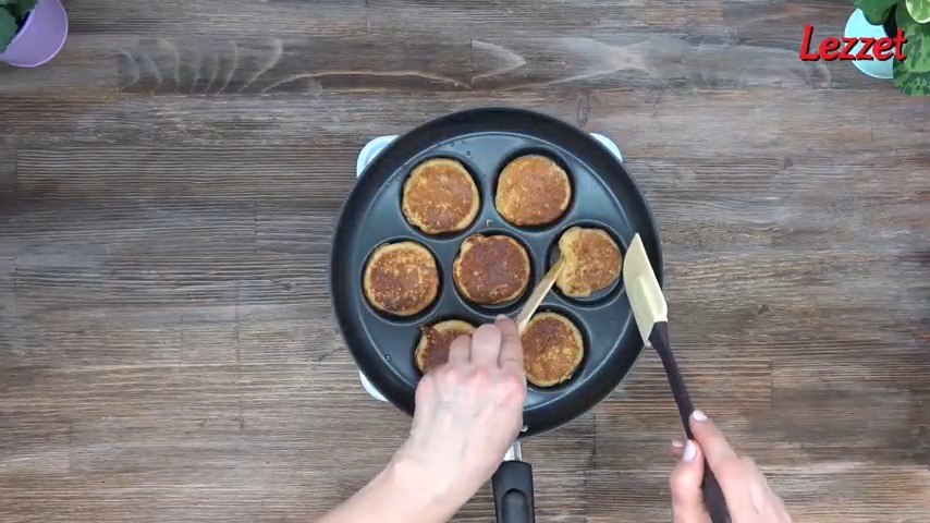 şekersiz muzlu pancake