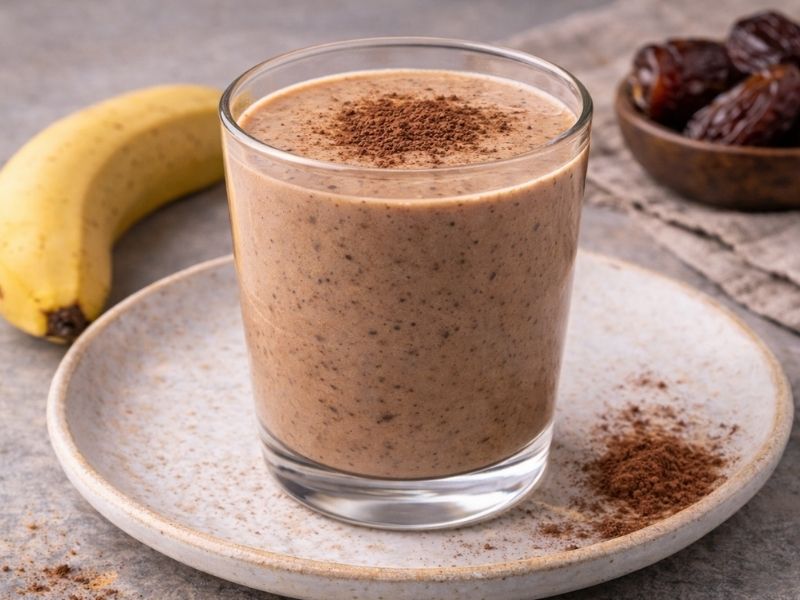 Hurmalı Sütlü Smoothie Tatlısı