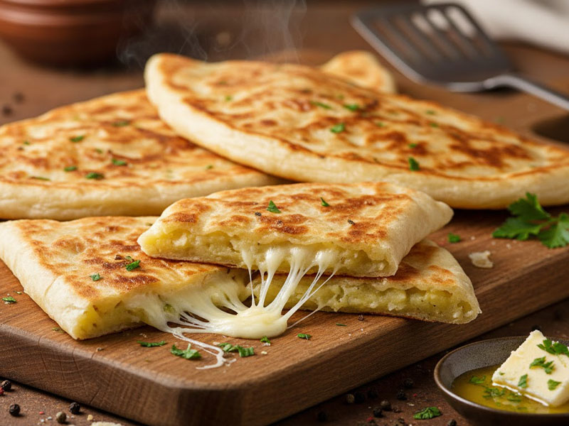 Patatesli Kaşarlı Gözleme