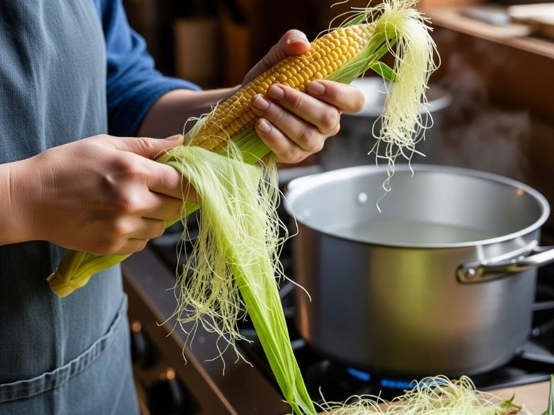 Mısırı Haşlamadan Önce Doğru Hazırlayın