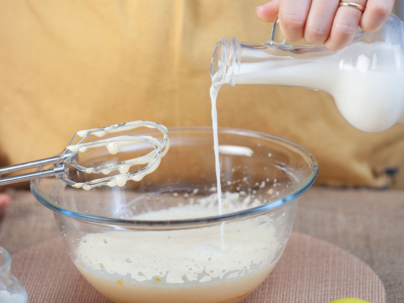 Nişasta veya un oranını yanlış ayarlamak