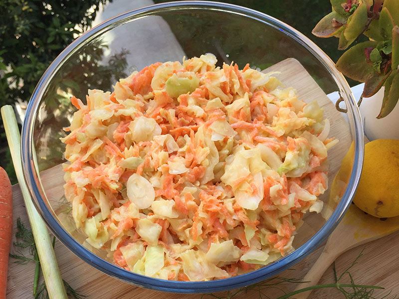 Coleslaw (Lahana Salatası)