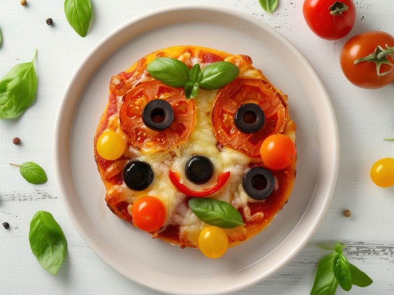 Sebzeli Mini Pizza