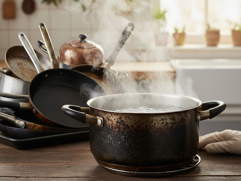 Kaynar Su ile Yumuşatma