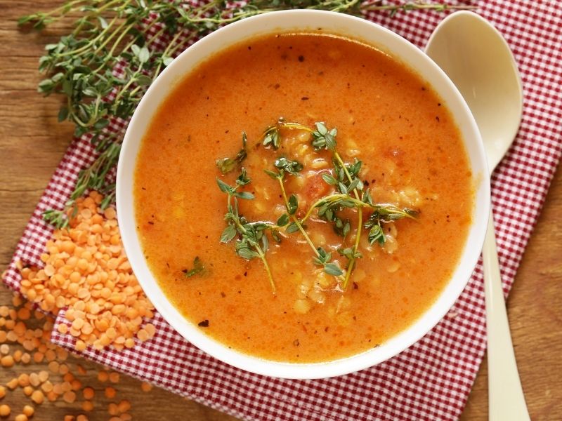 Mercimek Ve Sebzelerin Kusursuz Uyumu Lezzet Katıyor