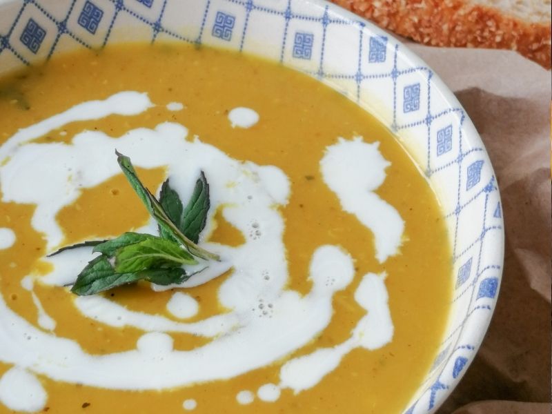 Bal Kabağı Çorbasının İpeksi Dokusunun Püf Noktası