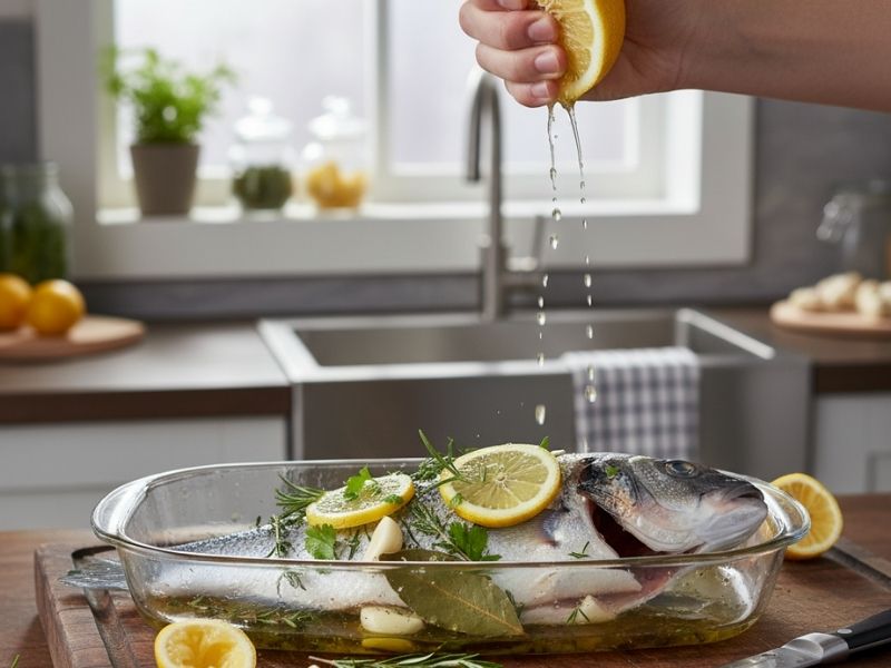 Balığın Temizliği ve Marine Süreci