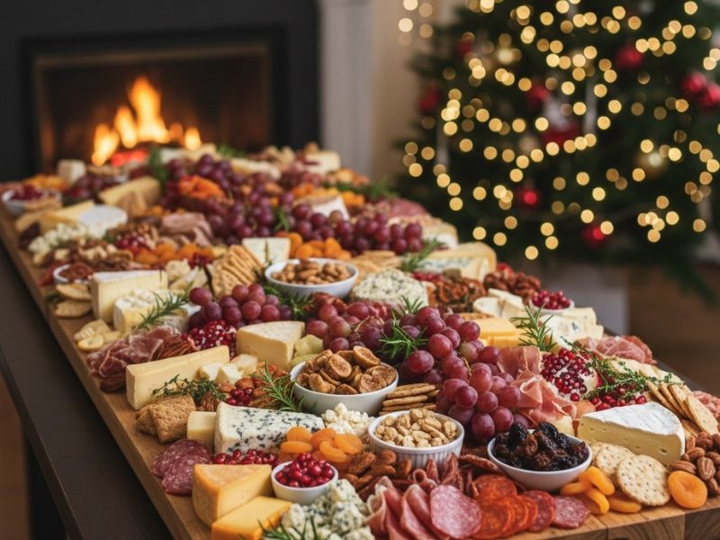 Yenilebilir Sunum: Şarküteri ve Peynir Masası