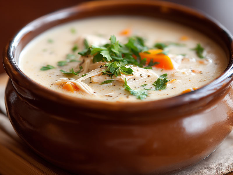 Sebzeli Tavuk Çorbası