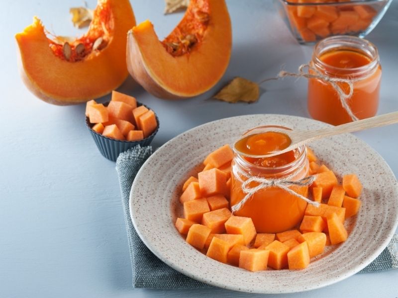 Püre halinde saklayın