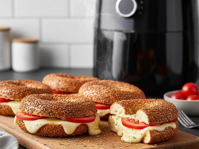 Airfryer Simit Tostu