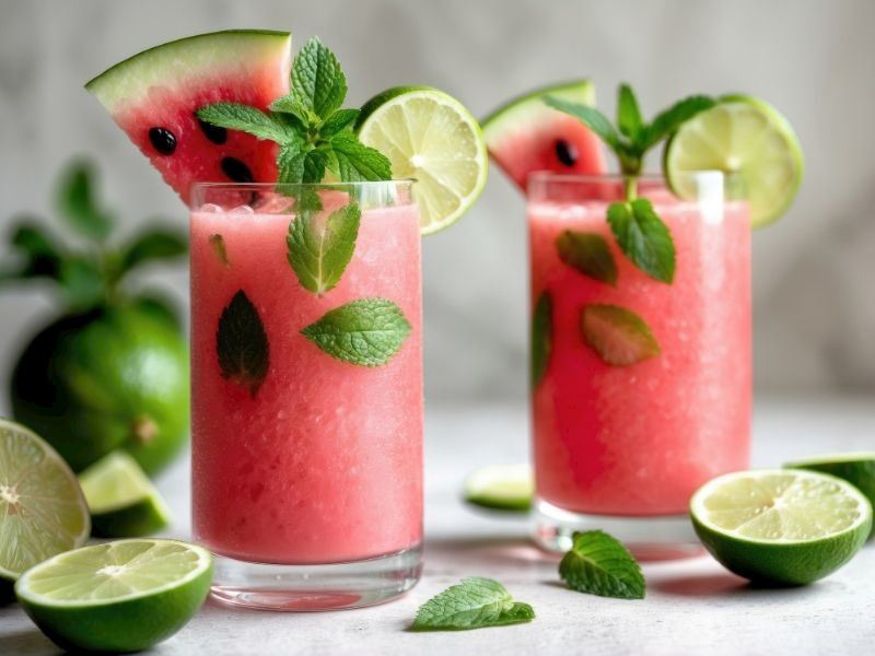 Karpuzlu Detoks Suyu