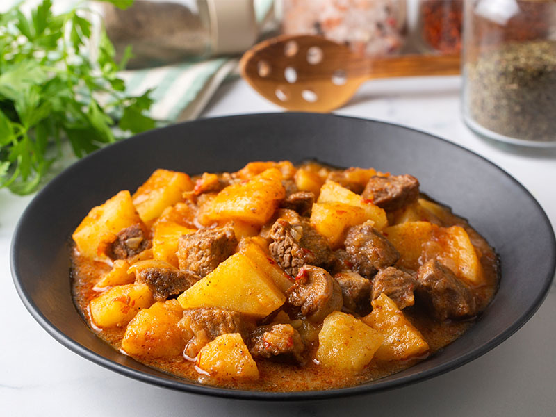 etli patates yemeği
