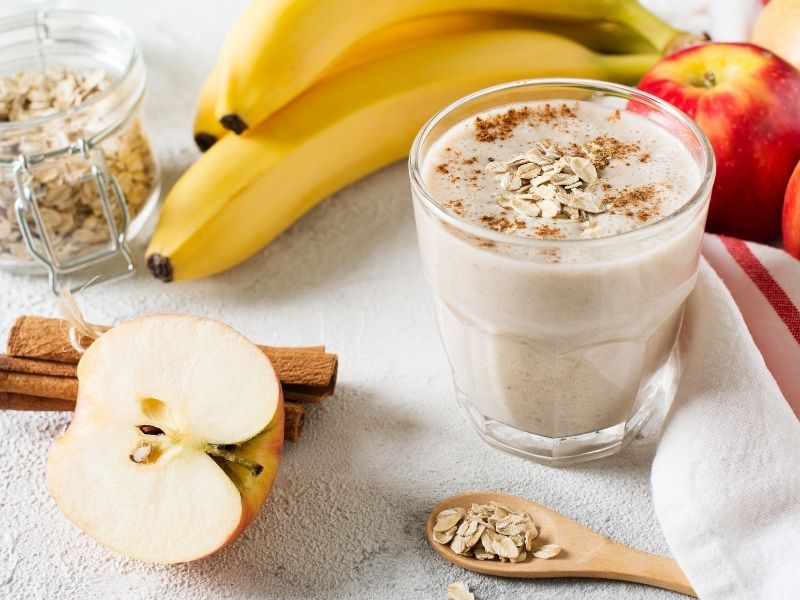 Elmalı Muzlu Smoothie Tatlısı